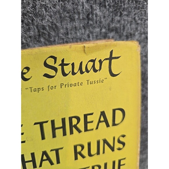 Vtg The Thread That Runs So True Jesse Stuart 1949 Scribners NY Hardcover Book - Picture 2 of 11